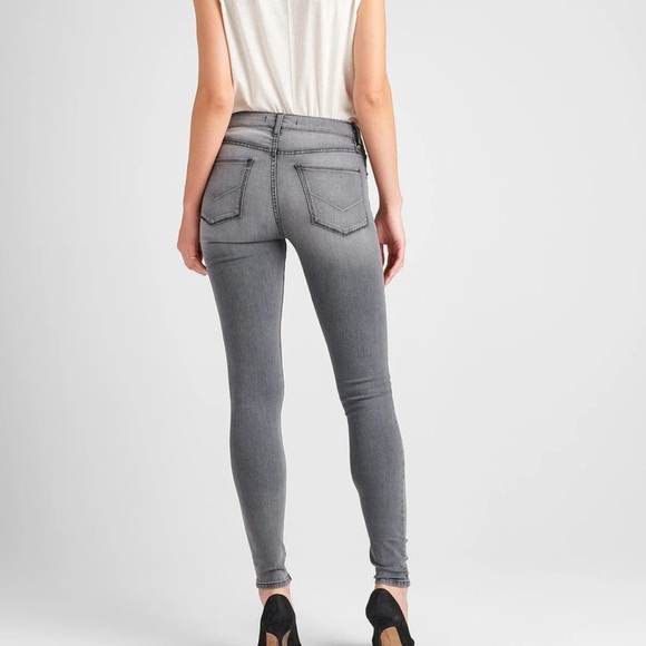 HUDSON | Nico Mid Rise Super Skinny - Trooper Grey Sz 28 - Picture 3 of 3